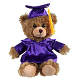 6″Graduation Mocha Bear in Cap & Gown