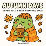 Autumn Days Coloring Book