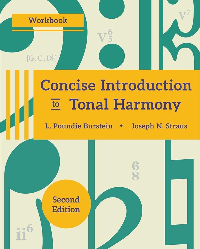 Concise Introduction to Tonal Harmony Workbook, 2nd Edition cover image