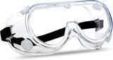Safety Goggles (Adjustable, Anti-Fog, Anti-Splash, Over Glasses)
