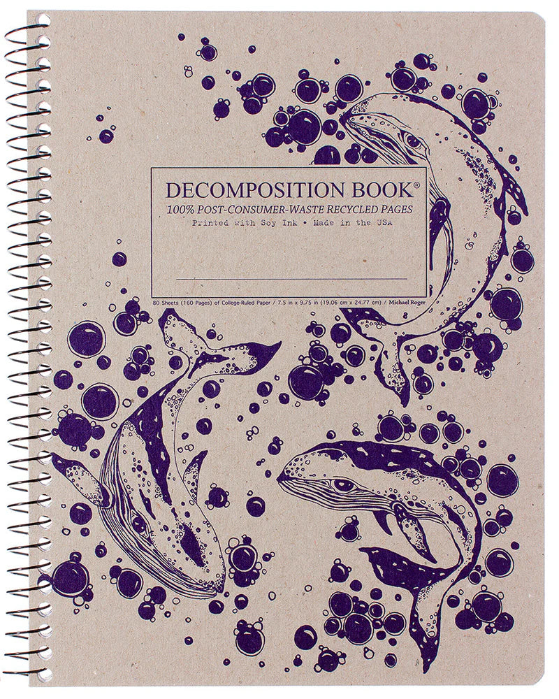 Humpback Whales Decomposition Book