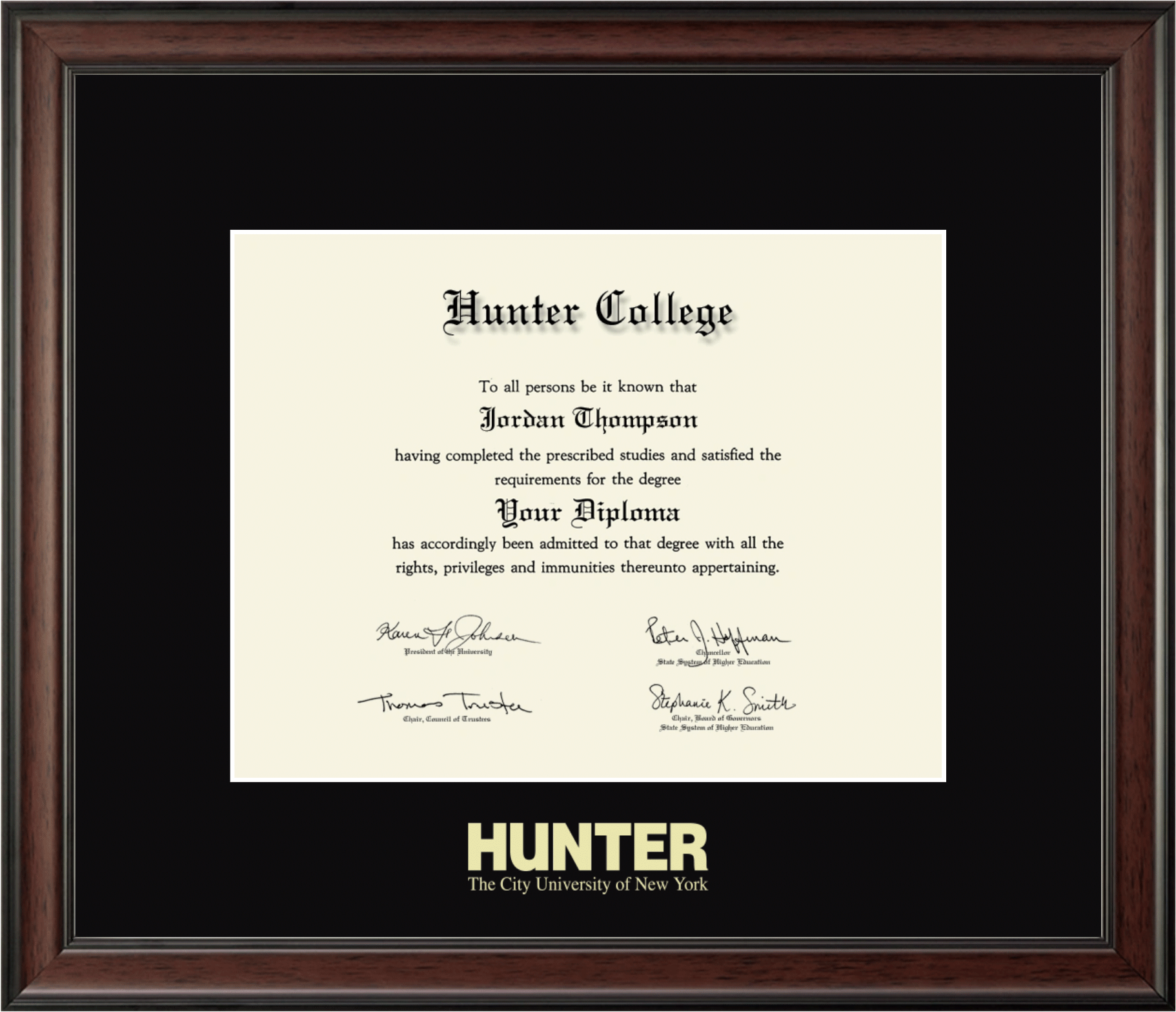 Diploma Frame