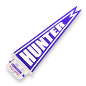Large Hunter College Pennant