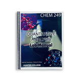 Chem 249 - Quantitative Analysis Lab Manual